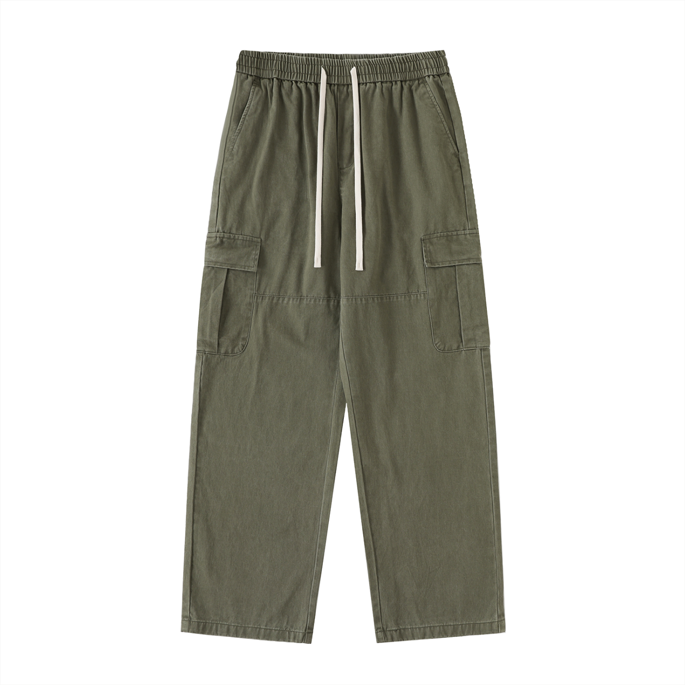 Straight-Leg Cargo Pants