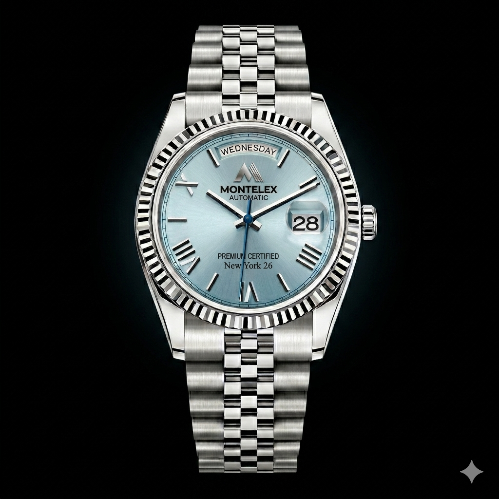 New York 26 Silver Watch